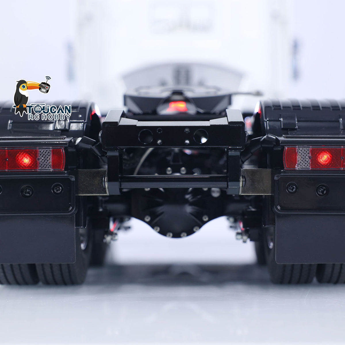 TOUCAN RC HOBBY Painted 1/14 RC Tractor Truck Assembled 6x6 Metal Chassis RTR Remote Control Car DIY Models Lights Sounds