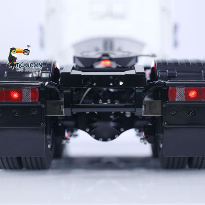 TOUCAN RC HOBBY Painted 1/14 RC Tractor Truck Assembled 6x6 Metal Chassis RTR Remote Control Car DIY Models Lights Sounds