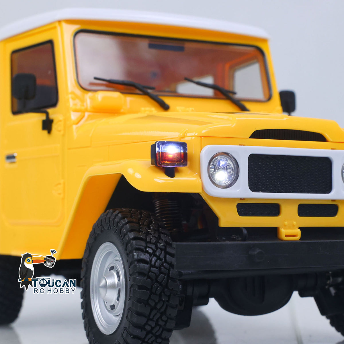 TOUCAN RC HOBBY 1/16 HG 4x4 RC Off-road Vehicles FJ40 Electric Remote Control Crawler Car Painted Assembled Simulation Hobby