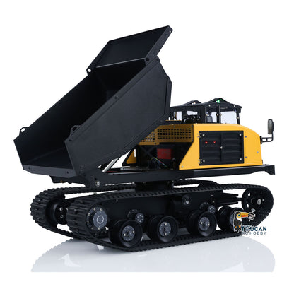 TOUCAN-T14R 1/14 Metal Hydraulic RC Crawler Dump Truck RTR w/Light & Sound Yellow-Black
