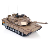 Heng Long 1/16 RC Main Battle Tank Abrams M1A2 Metal Chassis Wheels Steel Gearbox Turret 360 Rotation Barrel Recoil Elevation