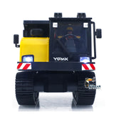 Fast  Free Shipping 1/50 T14R Panther RTR Electric RC Crawler Dump Truck Construction Vehicle Tracked Tipper Finished Model Toys Lights Sounds Unit