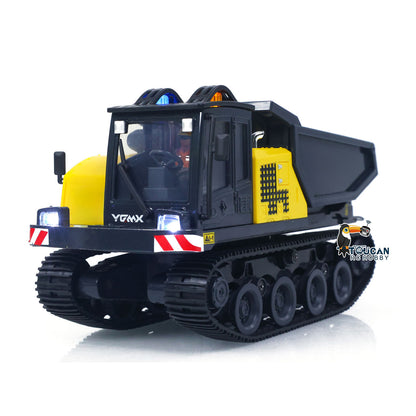 TOUCAN RC HOBBY Fast  Free Shipping 1/50 T14R Panther RTR Electric RC Crawler Dump Truck Construction Vehicle Tracked Tipper Finished Model Toys Lights Sounds Unit