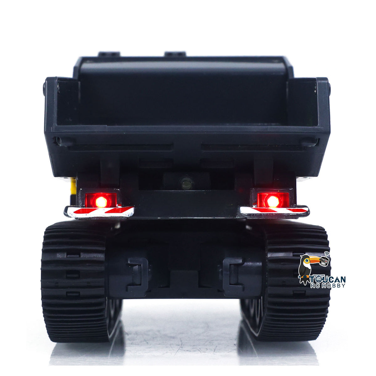TOUCAN RC HOBBY Fast  Free Shipping 1/50 T14R Panther RTR Electric RC Crawler Dump Truck Construction Vehicle Tracked Tipper Finished Model Toys Lights Sounds Unit