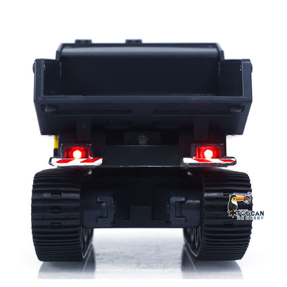 TOUCAN RC HOBBY Fast  Free Shipping 1/50 T14R Panther RTR Electric RC Crawler Dump Truck Construction Vehicle Tracked Tipper Finished Model Toys Lights Sounds Unit