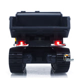 Fast  Free Shipping 1/50 T14R Panther RTR Electric RC Crawler Dump Truck Construction Vehicle Tracked Tipper Finished Model Toys Lights Sounds Unit