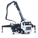 HUINA 1/18 Remote Control Concrete Pump Truck 1381 Engineering Vehicle Finished Model RTR Manual Support Leg Light Sound Effects