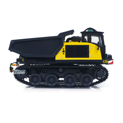 TOUCAN RC HOBBY Fast  Free Shipping 1/50 T14R Panther RTR Electric RC Crawler Dump Truck Construction Vehicle Tracked Tipper Finished Model Toys Lights Sounds Unit