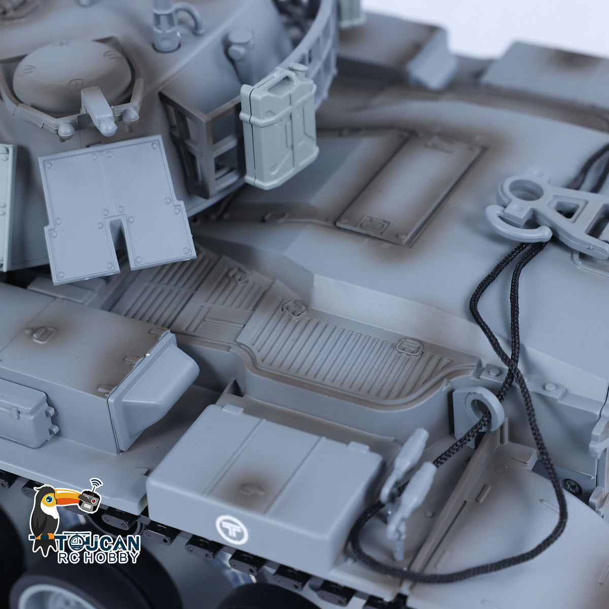 1/16 Tongde Plastic Israel M60W ERA RC-Panzer Infrarot- und BB-Kampfpanzer Panzer Militär 320 Grad drehbares Modell