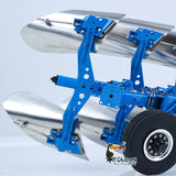 LESU C0072 Metal Hydraulic Mounted Reversible Plow for LESU AOUE 1050 1/14 Radio Control Agricultural Car Tractor DIY Model