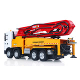 HUINA 1/18 Remote Control Concrete Pump Truck 1381 Engineering Vehicle Finished Model RTR Manual Support Leg Light Sound Effects