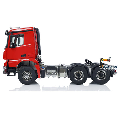 TOUCAN RC HOBBY 1/14 6x6 Metal Chassis RC Tractor Truck RTR Remote Control Car 3-speed Gearbox Painted Assembled Model K3362 Ready to Run