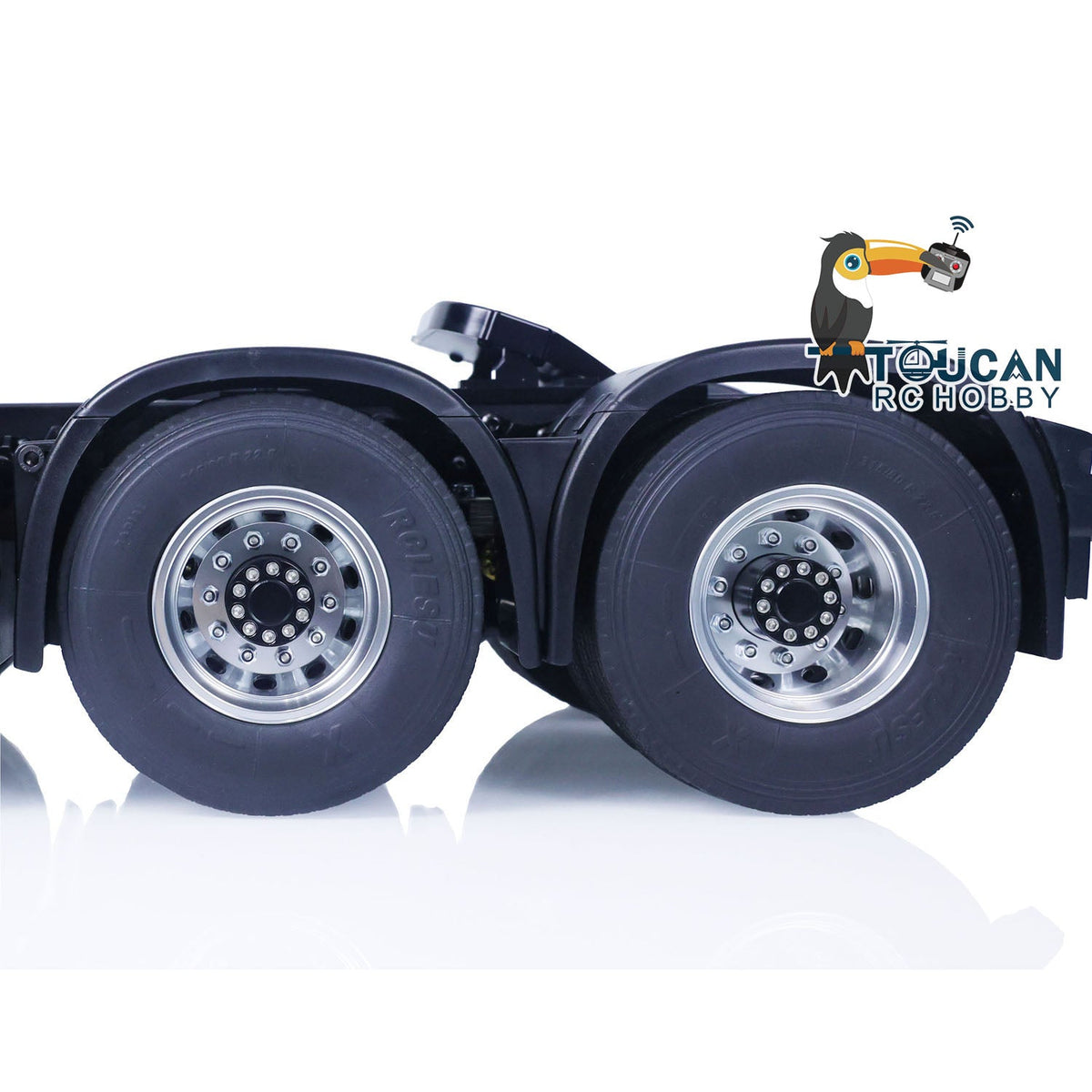 TOUCAN RC HOBBY  1/14 8x8 RC Tractor Truck Metal Chassis High-Quality DIY Remote Control Car