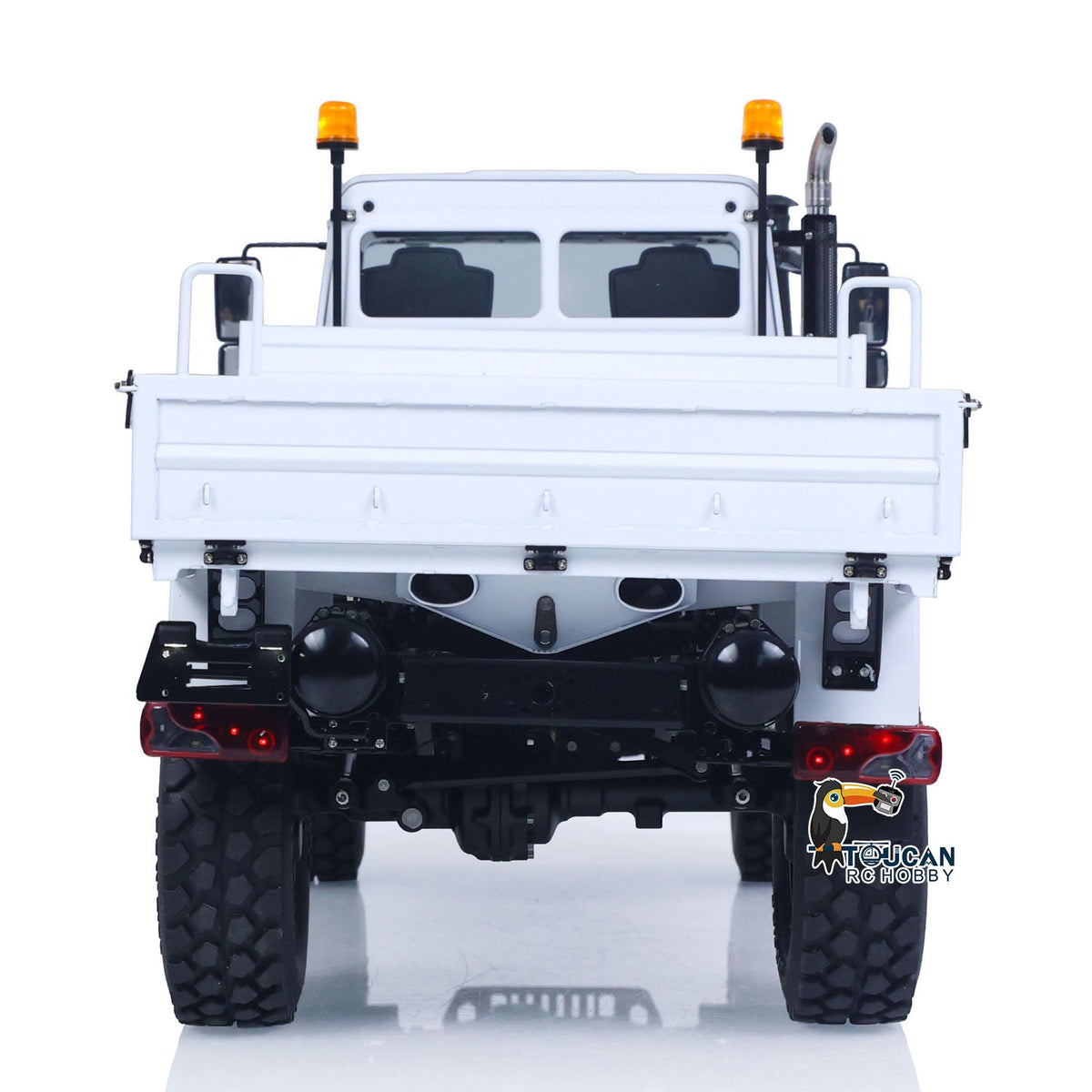 TOUCAN RC HOBBY LESU 44023 1/14 Metal RC Off-Road All-Terrain Light Truck Car Remote Controller and Receiver 3 Speed Transmission Smoke Unit Light Sound System