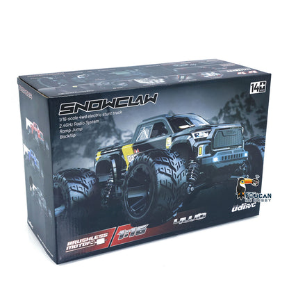 Neu UdiRC 1/16 Fernbedienung Geländewagen Modell UD1610S 4WD RC Monster Truck High Speed Brushless Motor ESC Spielzeugauto Geschenk