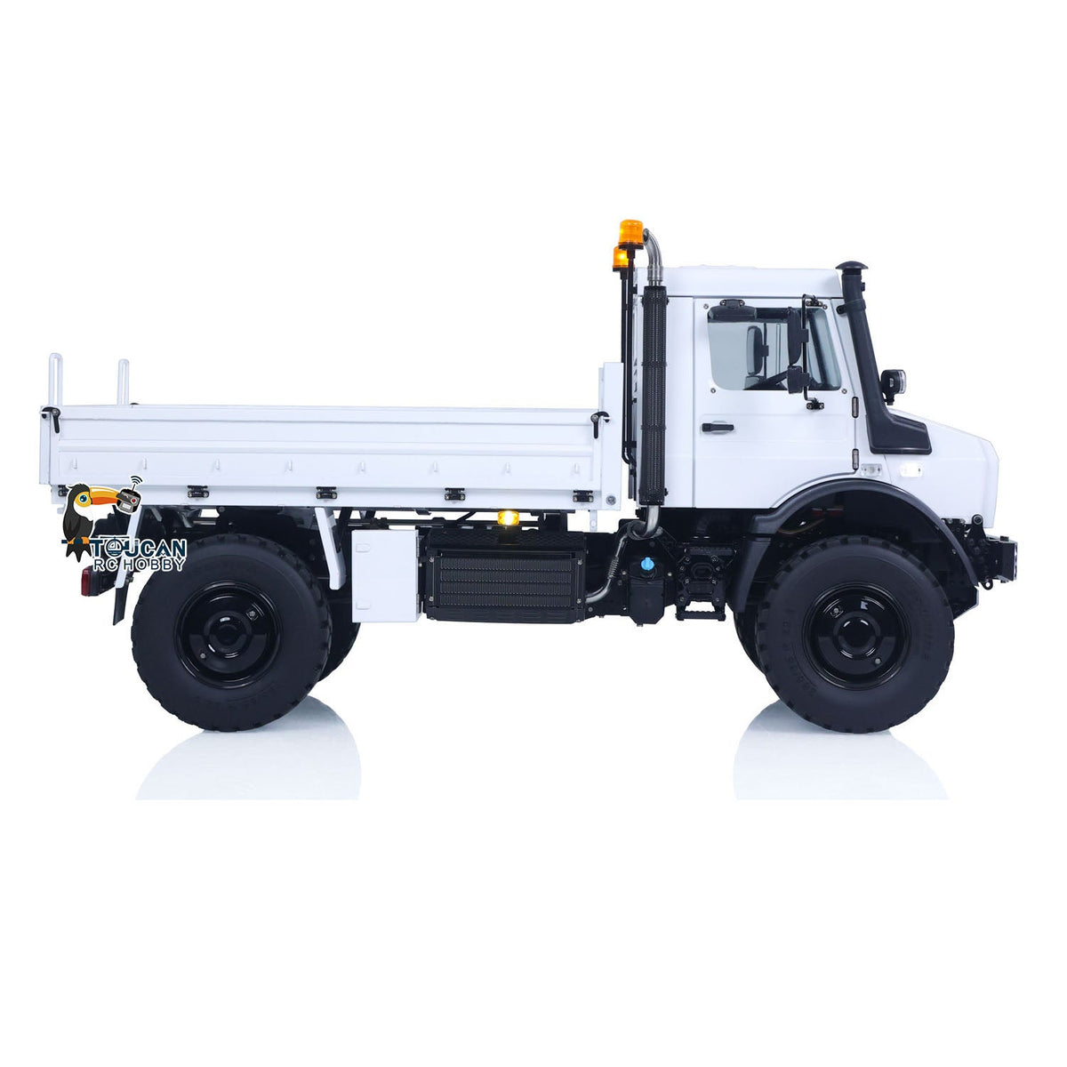 TOUCAN RC HOBBY LESU 44023 1/14 Metal RC Off-Road All-Terrain Light Truck Car Remote Controller and Receiver 3 Speed Transmission Smoke Unit Light Sound System
