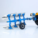 LESU C0072 Metal Hydraulic Mounted Reversible Plow for LESU AOUE 1050 1/14 Radio Control Agricultural Car Tractor DIY Model