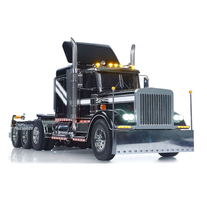 TOUCAN RC HOBBY 8X4 1/14 RC Tractor Truck Model 3Speed Remote Control Lorry Car Chassis Suspension Flysky ST8 Radio Battery