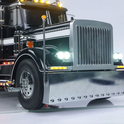 TOUCAN RC HOBBY 8X4 1/14 RC Tractor Truck Model 3Speed Remote Control Lorry Car Chassis Suspension Flysky ST8 Radio Battery