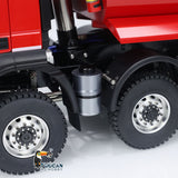 MD 8x8 1/14 Metal Hydraulic Dump Tipper Truck CNC 2-Speed Transmission Differential Lock Axles Sound Light System FlySky ST8 Remote Controller