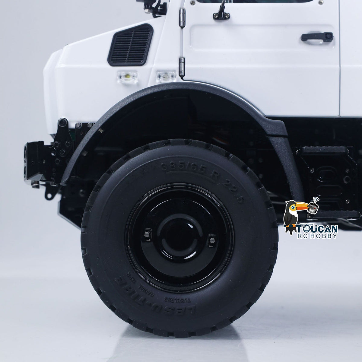 TOUCAN RC HOBBY LESU 44023 1/14 Metal RC Off-Road All-Terrain Light Truck Car Remote Controller and Receiver 3 Speed Transmission Smoke Unit Light Sound System