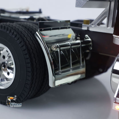 TOUCAN RC HOBBY 8X4 1/14 RC Tractor Truck Model 3Speed Remote Control Lorry Car Chassis Suspension Flysky ST8 Radio Battery