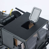 TOUCAN 1/18 8X8 Metal RC Military Truck RTR Transport Car CAPO CUB3 2Speed Gearbox Axle Locks Light Sound Smoke Unit