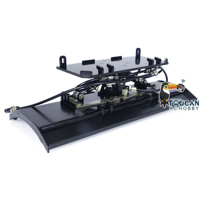 Metall-Wurzelrechengreifer-Sortiergreifer-Aufsatz für MTM 1/14 RC-Hydrauliklader WA480 E260L Baufahrzeug-Modellteile