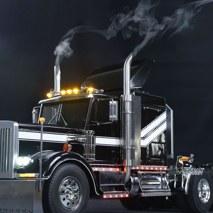 TOUCAN RC HOBBY 8X4 1/14 RC Tractor Truck Model 3Speed Remote Control Lorry Car Chassis Suspension Flysky ST8 Radio Battery