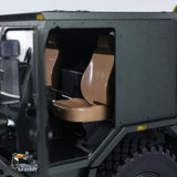 TOUCAN 1/18 8X8 Metal RC Military Truck RTR Transport Car CAPO CUB3 2Speed Gearbox Axle Locks Light Sound Smoke Unit