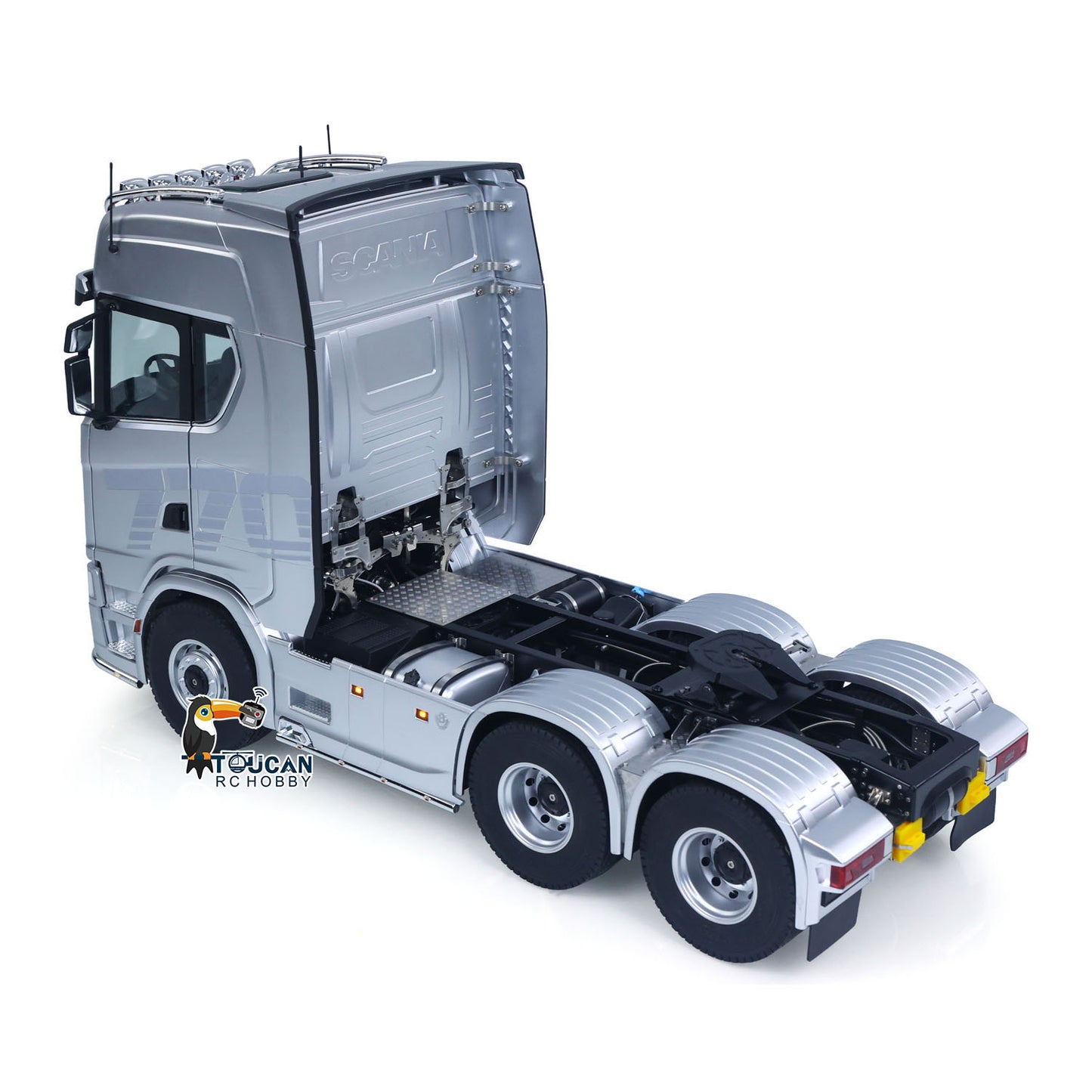 KABOLITE 1/14 770S 100 RC Sattelzugmaschine 6x6 Ferngesteuertes LKW Auto 2-Gang-Getriebe Differentialsperre Akku Funk RTR Modell
