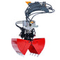 CUT Model Metal Electric Vibrating Tamper/Sweeper/Hydraulic Inclined Wide/Clamshell Bucket/Log Grapple/Wrist for 1/14 RC Excavator LR914 PRO MAX DIY Models