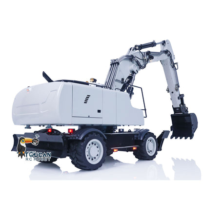 TOUCAN RC HOBBY MTM 946-3 Metal 1/14 RC Hydraulic Excavator Construction Engineering Vehicle 8-ways Reserving Valves for Machinery Enthusiasts