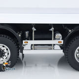 MD 8x8 1/14 Metal Hydraulic Dump Tipper Truck CNC 2-Speed Transmission Differential Lock Axles Sound Light System FlySky ST8 Remote Controller