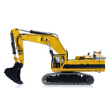 55KG! 1/12 Metal Remote Control Hydraulic Tracked Excavator 395F RC Digger 2830 Brushless Motor Dual Pump System Flysky Radio