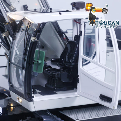 TOUCAN RC HOBBY MTM 946-3 Metal 1/14 RC Hydraulic Excavator Radio Control Digger 8-ways Reserving Valves for Model Enthusiasts