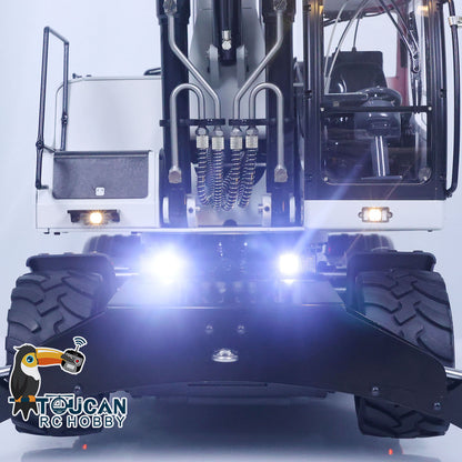 TOUCAN RC HOBBY MTM 946-3 Metal 1/14 RC Hydraulic Excavator Remote Control Digger 8-ways Reserving Valves for Model Enthusiasts