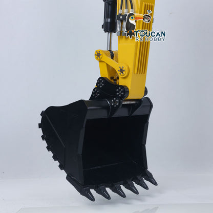 TOUCAN RC HOBBY Metal 395F 1/12 RC Hydraulic Excavator Remote Control Digger 6-Way Valves Dual Pump Brushless Motor Paladin PL18EV LITE Radio System