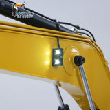 55KG! 1/12 Metal Remote Control Hydraulic Tracked Excavator 395F RC Digger 2830 Brushless Motor Dual Pump System Flysky Radio