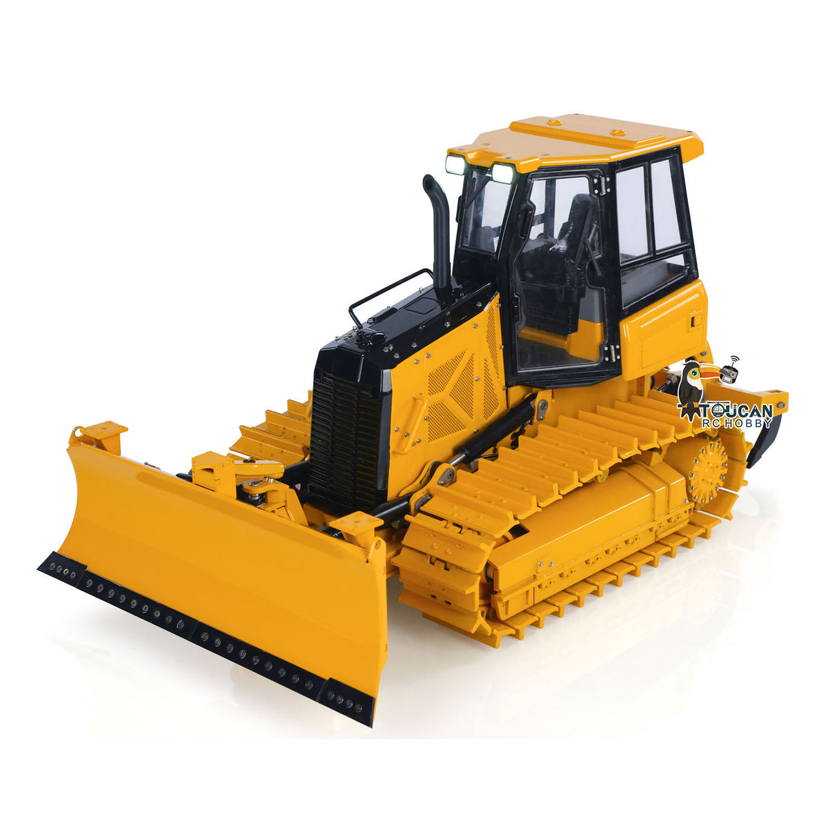 Neues Produkt vorbestellen! Metall 1/12 RC Hydraulischer Bulldozer D3 Ferngesteuerte Baufahrzeuge 4CH Ventil Bauauto Licht Sound Flysky ST8 Radio