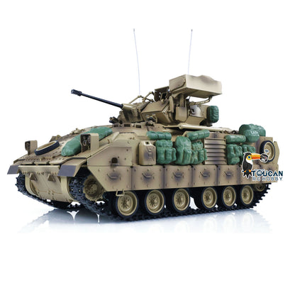 1/16 Tongde RC Kampfpanzer M2A2 Bradley Electric Infantry Barrel Recoil Kampf Elektrofahrzeug Modell Spielzeug