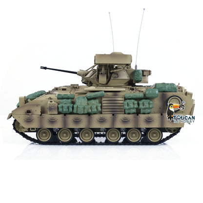1/16 Tongde RC Kampfpanzer M2A2 Bradley Electric Infantry Barrel Recoil Kampf Elektrofahrzeug Modell Spielzeug