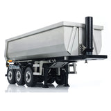 1/14 MD-3Axles Metal RC Hydraulic Dump Trailer 3-Axle w/Motor ESC Oil Tank No Radio Battery