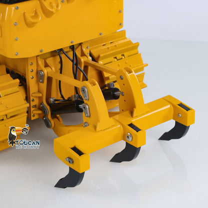 Neues Produkt vorbestellen! Metall 1/12 RC Hydraulischer Bulldozer D3 Ferngesteuerte Baufahrzeuge 4CH Ventil Bauauto Licht Sound Flysky ST8 Radio