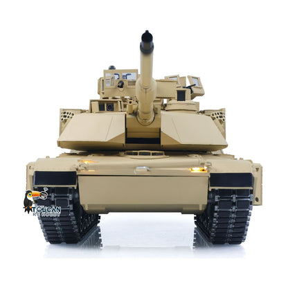 IN Stock TOUCAN 1/16 Metal RC Tank M1A2 Abrams IR Dual Current Driving Gearbox Barrel Recoil Elevation 360 Turret Rotation Smoke RTR Electric Periscope
