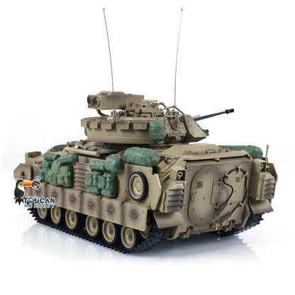 1/16 Tongde RC Kampfpanzer M2A2 Bradley Electric Infantry Barrel Recoil Kampf Elektrofahrzeug Modell Spielzeug