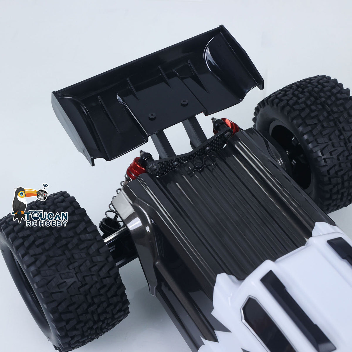 RTR 1002 1/10 4*4 RC Electric Racing Truck 90KM/H Remote Control Model Car 10KG Servo Nylon Frame Carbon Fiber Shock Towers
