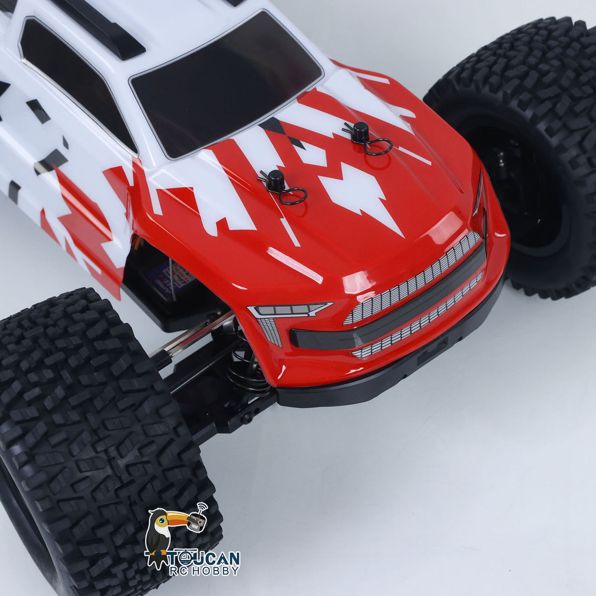 RTR 1002 1/10 4*4 RC Electric Racing Truck 90KM/H Remote Control Model Car 10KG Servo Nylon Frame Carbon Fiber Shock Towers