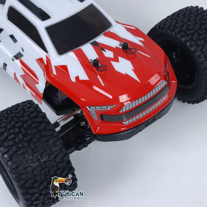RTR 1002 1/10 4*4 RC Electric Racing Truck 90KM/H Remote Control Model Car 10KG Servo Nylon Frame Carbon Fiber Shock Towers