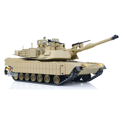 IN Stock TOUCAN 1/16 Metal RC Tank M1A2 Abrams IR Dual Current Driving Gearbox Barrel Recoil Elevation 360 Turret Rotation Smoke RTR Electric Periscope